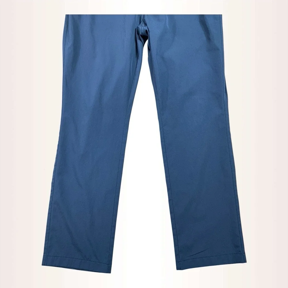 Bonobos Golf Pant Mens 34x29 Blue‎ Tailored Grip Waistband Wicking Stretch